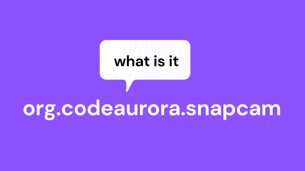 org.codeaurora.snapcam-what is it?