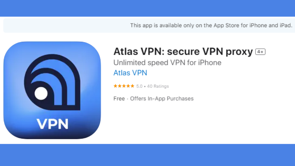 Atlas vpn for ios