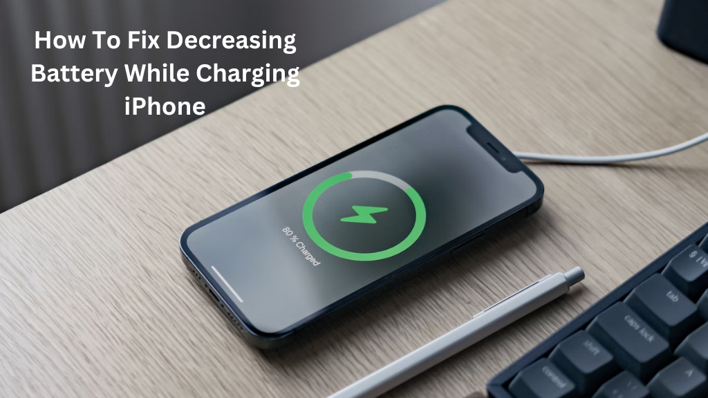 How To Fix Decreasing Battery While Charging iPhone