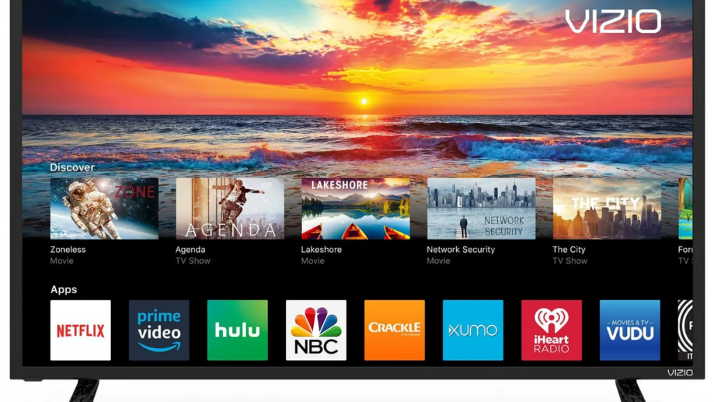 how to update vizio tv apps