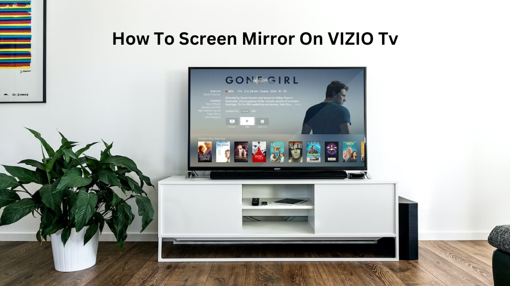 how to screen mirror on vizio tv