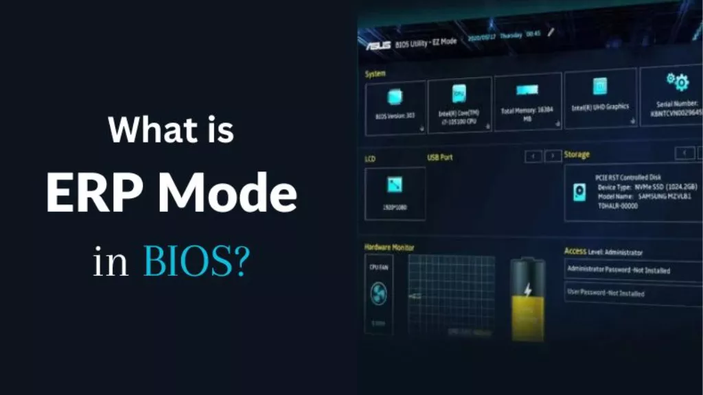 what does erp ready mean in bios