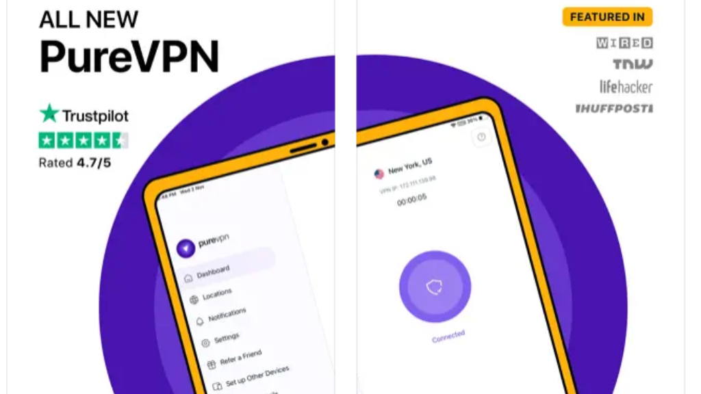 PureVPn for ios